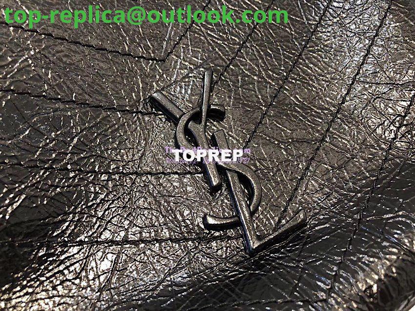 Replica Saint Laurent YSL Niki Medium Shopping Bag In Crinkled Vintage Leather 577999 Black 7 Replica Saint Laurent YSL Niki Medium Shopping Bag In Crinkled Vintage Leather 577999 Black 7
