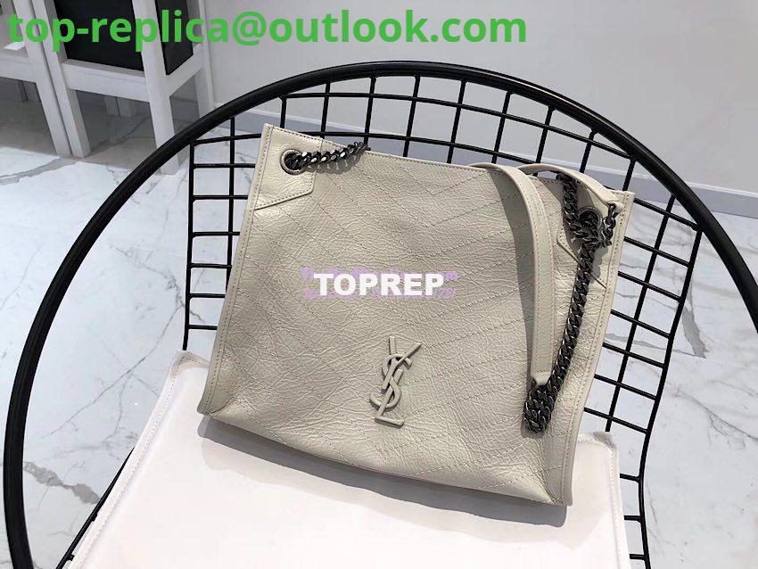 Replica Saint Laurent YSL Niki Medium Shopping Bag In Crinkled Vintage Leather 577999 Creme 3 Replica Saint Laurent YSL Niki Medium Shopping Bag In Crinkled Vintage Leather 577999 Creme 3