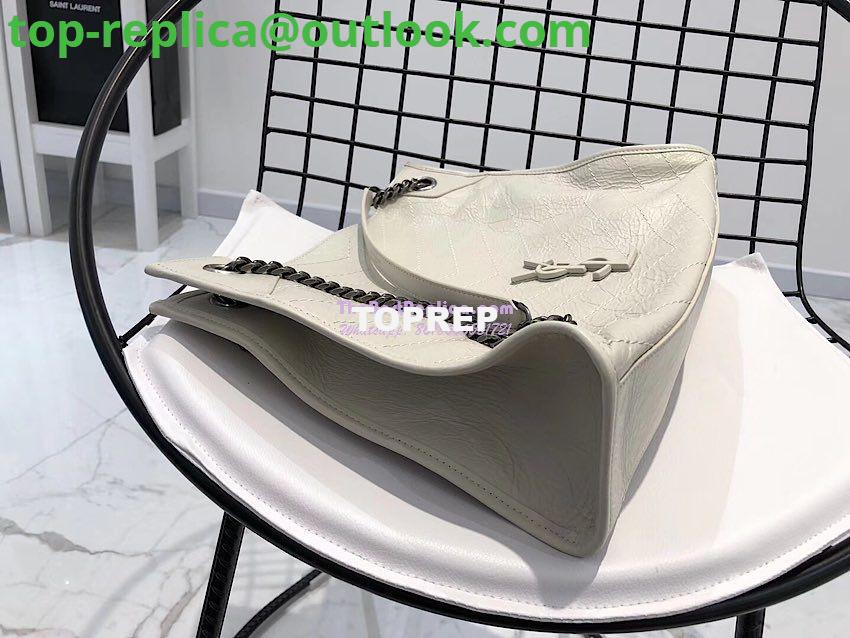 Replica Saint Laurent YSL Niki Medium Shopping Bag In Crinkled Vintage Leather 577999 Creme 4 Replica Saint Laurent YSL Niki Medium Shopping Bag In Crinkled Vintage Leather 577999 Creme 4