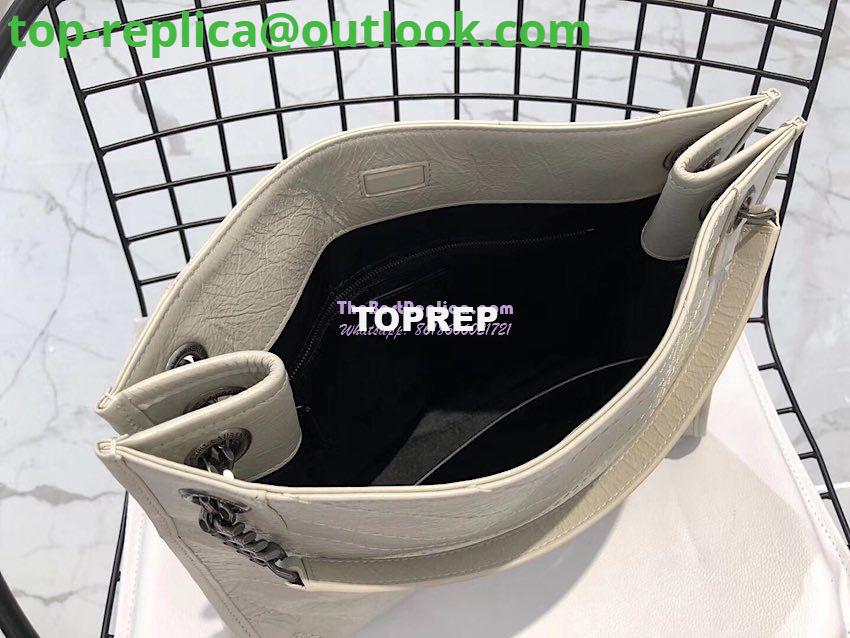 Replica Saint Laurent YSL Niki Medium Shopping Bag In Crinkled Vintage Leather 577999 Creme 5 Replica Saint Laurent YSL Niki Medium Shopping Bag In Crinkled Vintage Leather 577999 Creme 5