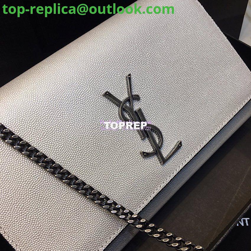 Replica YSL Saint Laurent Classic Medium Kate Silver Hardware In Grained De Poudre Textured Leather Pearly Silver 5 Replica YSL Saint Laurent Classic Medium Kate Silver Hardware In Grained De Poudre Textured Leather Pearly Silver 5