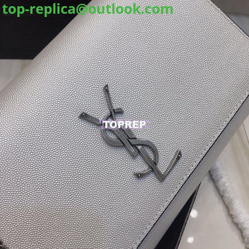 Replica YSL Saint Laurent Classic Medium Kate Silver Hardware In Grained De Poudre Textured Leather Pearly Silver 6 Replica YSL Saint Laurent Classic Medium Kate Silver Hardware In Grained De Poudre Textured Leather Pearly Silver 6