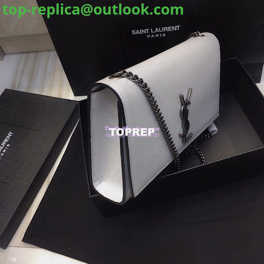 Replica YSL Saint Laurent Classic Medium Kate Silver Hardware In Grained De Poudre Textured Leather Pearly Silver 7 Replica YSL Saint Laurent Classic Medium Kate Silver Hardware In Grained De Poudre Textured Leather Pearly Silver 7