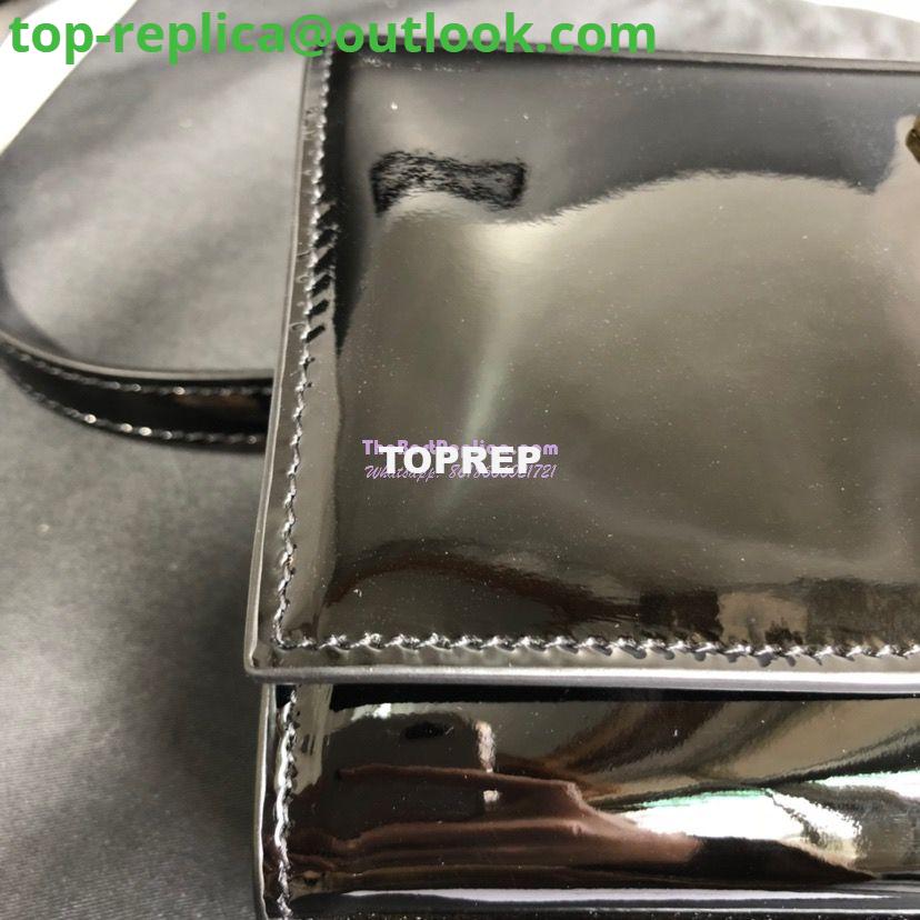 Replica Saint Laurent YSL Kate Belt Bag In Patent Leather 534395 Black 3 Replica Saint Laurent YSL Kate Belt Bag In Patent Leather 534395 Black 3