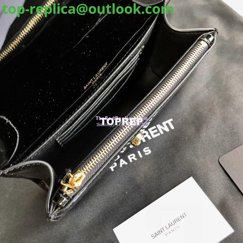 Replica Saint Laurent YSL Kate Belt Bag In Patent Leather 534395 Black 6 Replica Saint Laurent YSL Kate Belt Bag In Patent Leather 534395 Black 6