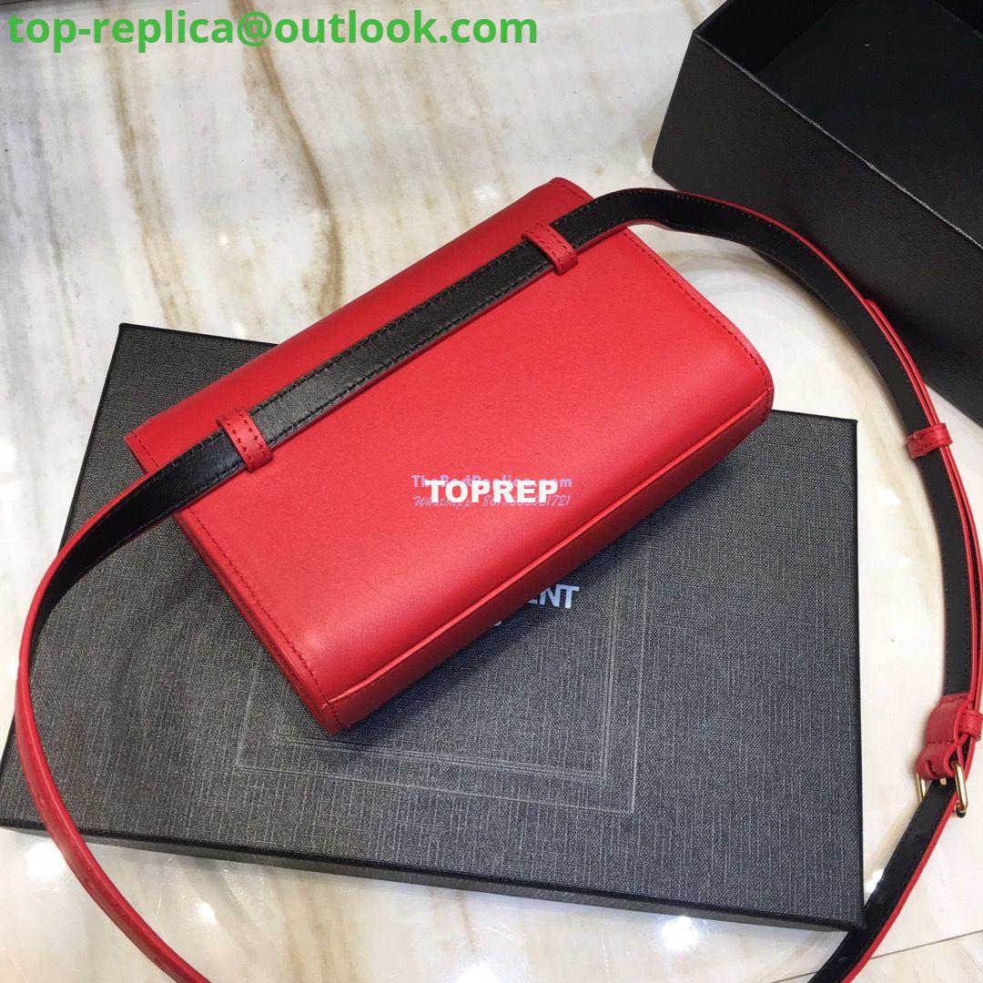 Replica Saint Laurent YSL Kate Belt Bag In Smooth Leather 534395 Red 5 Replica Saint Laurent YSL Kate Belt Bag In Smooth Leather 534395 Red 5