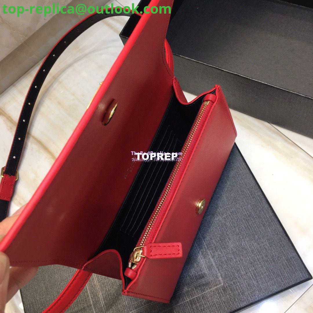 Replica Saint Laurent YSL Kate Belt Bag In Smooth Leather 534395 Red 7 Replica Saint Laurent YSL Kate Belt Bag In Smooth Leather 534395 Red 7
