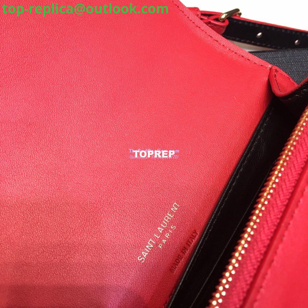 Replica Saint Laurent YSL Kate Belt Bag In Smooth Leather 534395 Red 8 Replica Saint Laurent YSL Kate Belt Bag In Smooth Leather 534395 Red 8