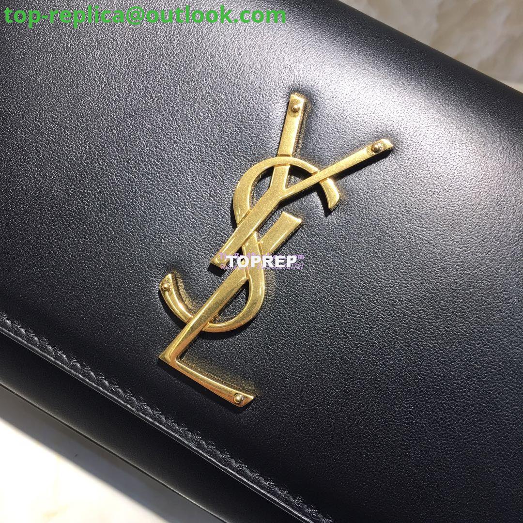 Replica Saint Laurent YSL Kate Belt Bag In Smooth Leather 534395 Black 3 Replica Saint Laurent YSL Kate Belt Bag In Smooth Leather 534395 Black 3
