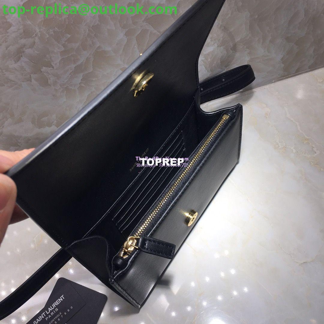 Replica Saint Laurent YSL Kate Belt Bag In Smooth Leather 534395 Black 4 Replica Saint Laurent YSL Kate Belt Bag In Smooth Leather 534395 Black 4