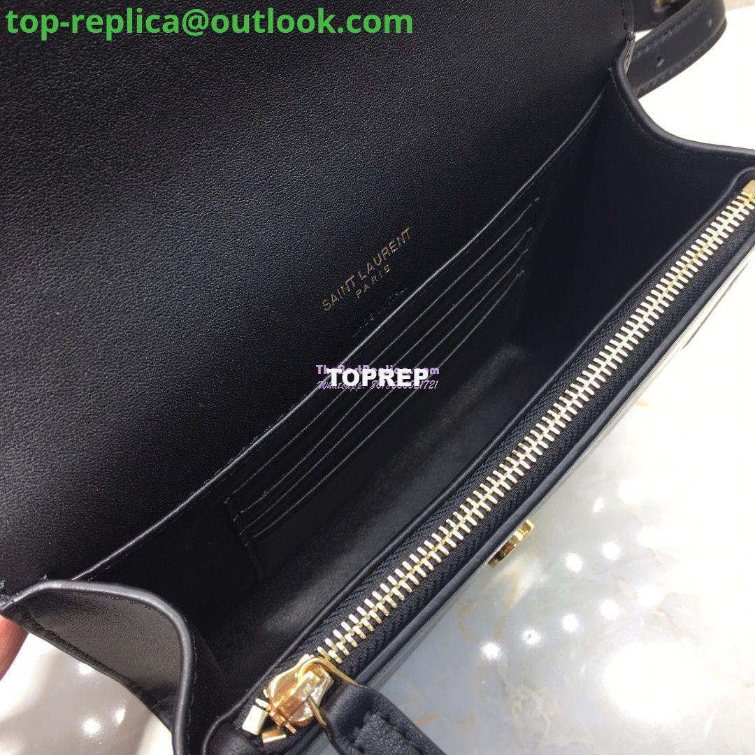 Replica Saint Laurent YSL Kate Belt Bag In Smooth Leather 534395 Black 7 Replica Saint Laurent YSL Kate Belt Bag In Smooth Leather 534395 Black 7