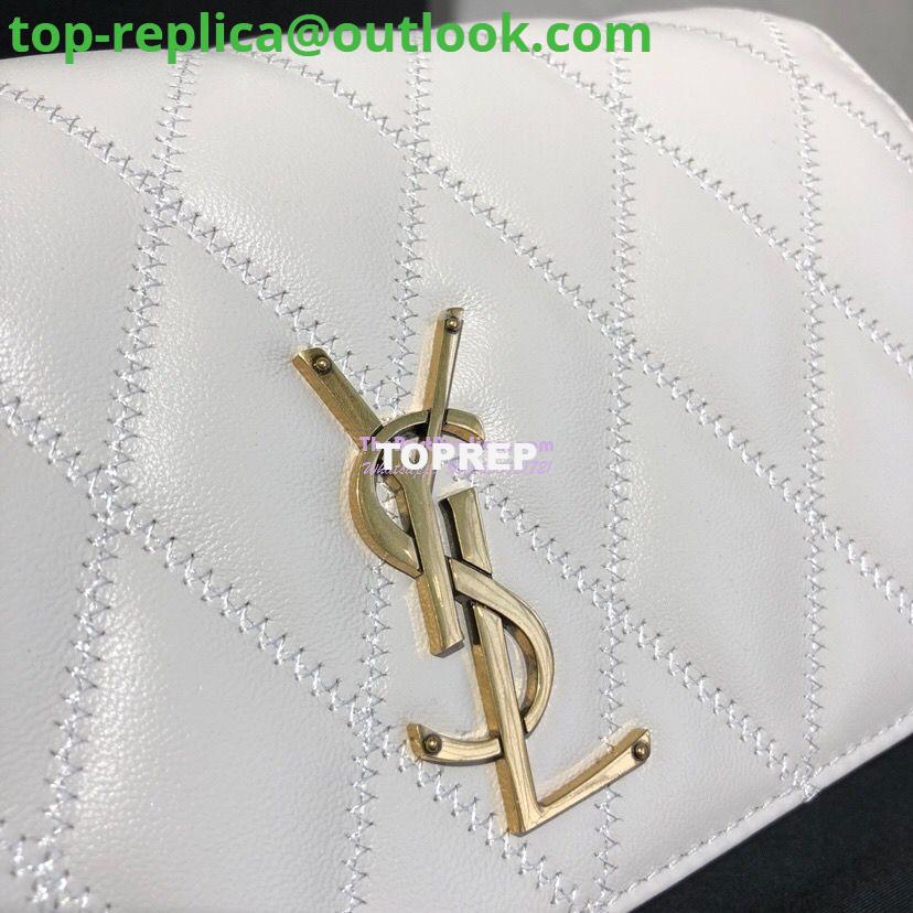 Replica Saint Laurent YSL Angie Chain Bag In Diamond-quilted Lambskin 568906 Blanc 3 Replica Saint Laurent YSL Angie Chain Bag In Diamond-quilted Lambskin 568906 Blanc 3