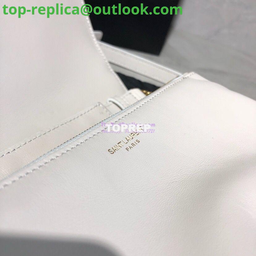 Replica Saint Laurent YSL Angie Chain Bag In Diamond-quilted Lambskin 568906 Blanc 6 Replica Saint Laurent YSL Angie Chain Bag In Diamond-quilted Lambskin 568906 Blanc 6