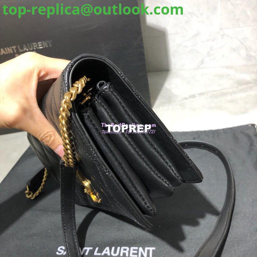 Replica Saint Laurent YSL Angie Chain Bag In Diamond-quilted Lambskin 568906 Black 4 Replica Saint Laurent YSL Angie Chain Bag In Diamond-quilted Lambskin 568906 Black 4
