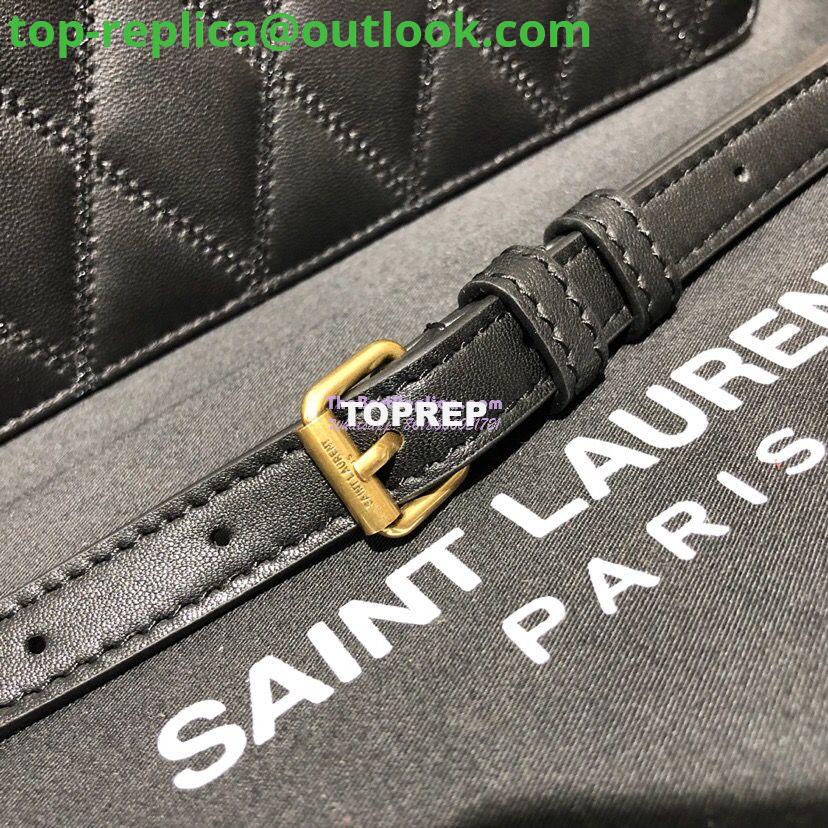 Replica Saint Laurent YSL Angie Chain Bag In Diamond-quilted Lambskin 568906 Black 6 Replica Saint Laurent YSL Angie Chain Bag In Diamond-quilted Lambskin 568906 Black 6