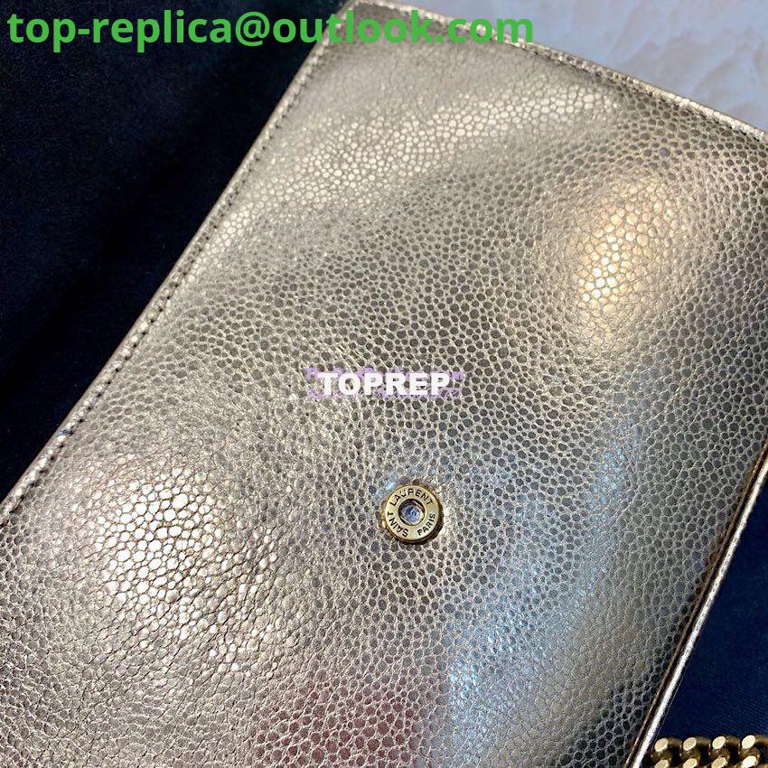 Replica Saint Laurent YSL Sulpice Chain Wallet In Smooth Leather 554763 Metallic Gold 8 Replica Saint Laurent YSL Sulpice Chain Wallet In Smooth Leather 554763 Metallic Gold 8