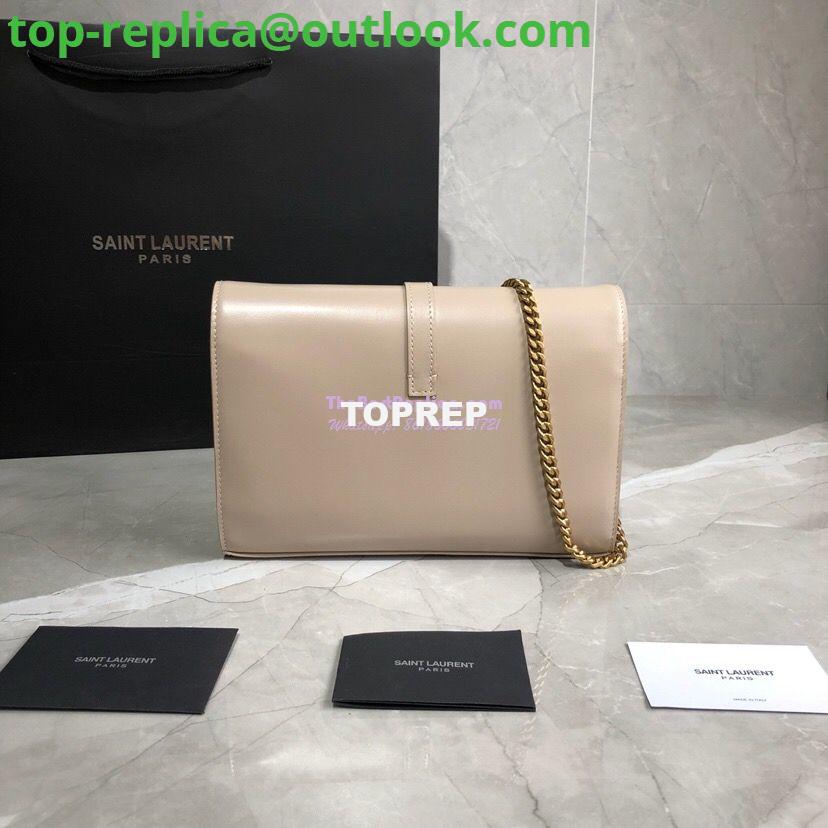 Replica Saint Laurent YSL Sulpice Chain Wallet In Smooth Leather 554763 Beige 5 Replica Saint Laurent YSL Sulpice Chain Wallet In Smooth Leather 554763 Beige 5