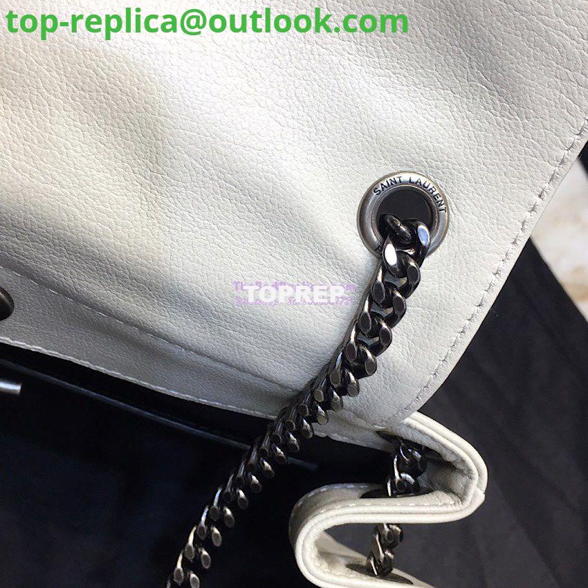 Replica Saint Laurent YSL Small Nolita Bag In Vintage Leather White 10 Replica Saint Laurent YSL Small Nolita Bag In Vintage Leather White 10