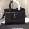 Replica Saint Laurent YSL Uptown Small Tote In Uptown Small Tote In Shiny Crocodile-embossed Leather 561203 Black 14 Replica Saint Laurent YSL Uptown Small Tote In Uptown Small Tote In Shiny Crocodile-embossed Leather 561203 Black 14