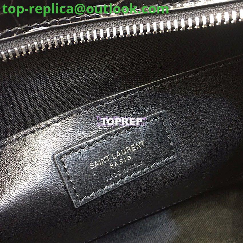 Replica Saint Laurent YSL Uptown Small Tote In Uptown Small Tote In Shiny Crocodile-embossed Leather 561203 Black 10 Replica Saint Laurent YSL Uptown Small Tote In Uptown Small Tote In Shiny Crocodile-embossed Leather 561203 Black 10