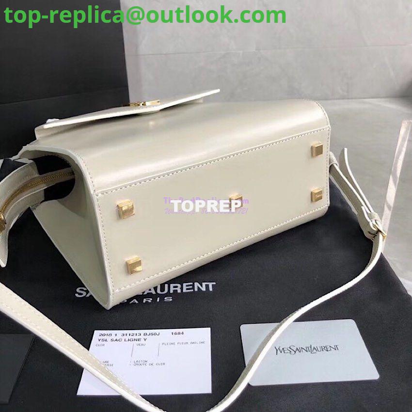 Replica Saint Laurent YSL Uptown Small Tote In Shiny Smooth Leather 561203 Blanc 8 Replica Saint Laurent YSL Uptown Small Tote In Shiny Smooth Leather 561203 Blanc 8
