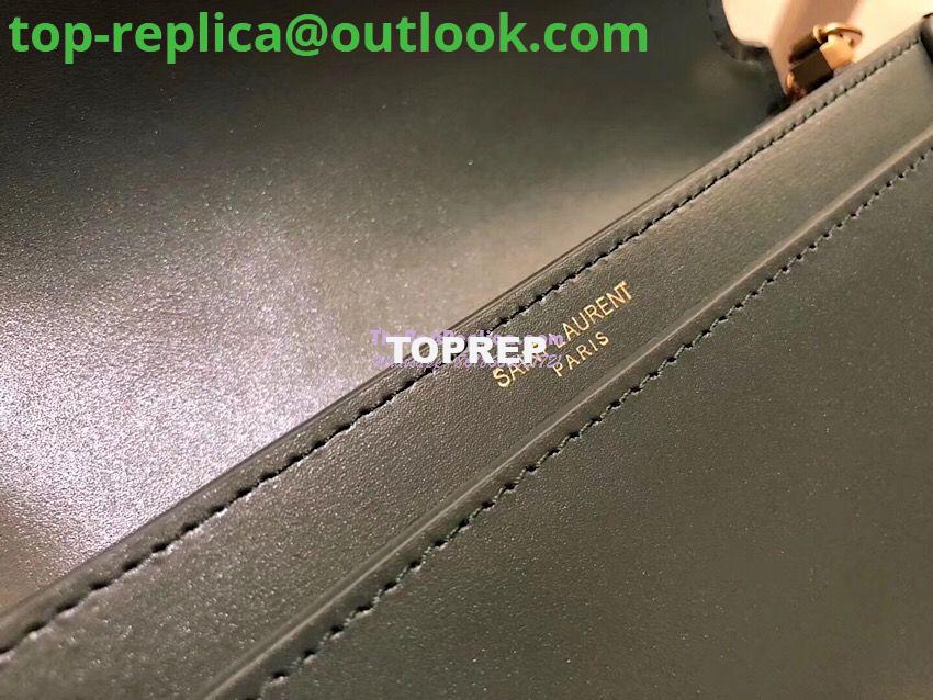 Replica YSL Saint Laurent Cassandra Monogram Clasp Bag In Smooth Leather Dark Green 7 Replica YSL Saint Laurent Cassandra Monogram Clasp Bag In Smooth Leather Dark Green 7