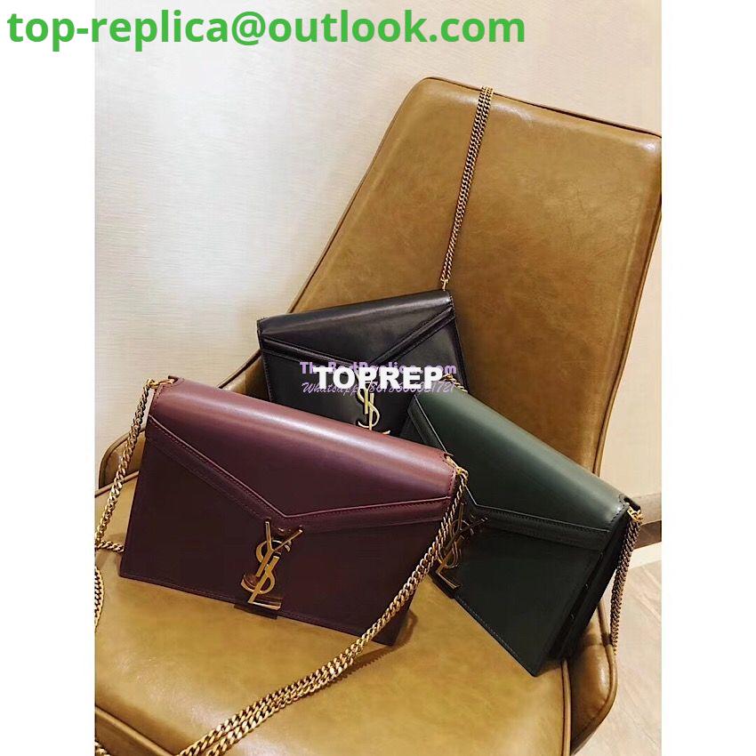 Replica YSL Saint Laurent Cassandra Monogram Clasp Bag In Smooth Leather Dark Red Replica YSL Saint Laurent Cassandra Monogram Clasp Bag In Smooth Leather Dark Red