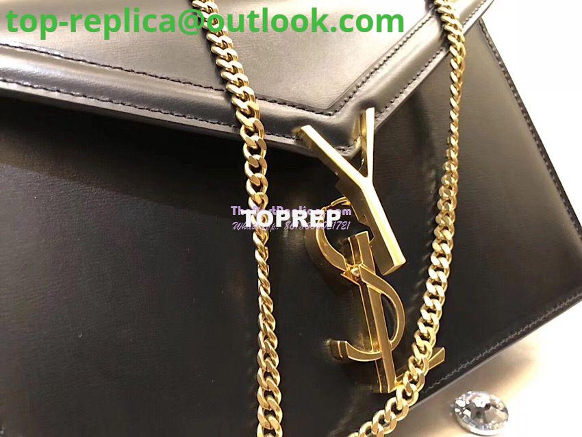 Replica YSL Saint Laurent Cassandra Monogram Clasp Bag In Smooth Leather Black 7 Replica YSL Saint Laurent Cassandra Monogram Clasp Bag In Smooth Leather Black 7