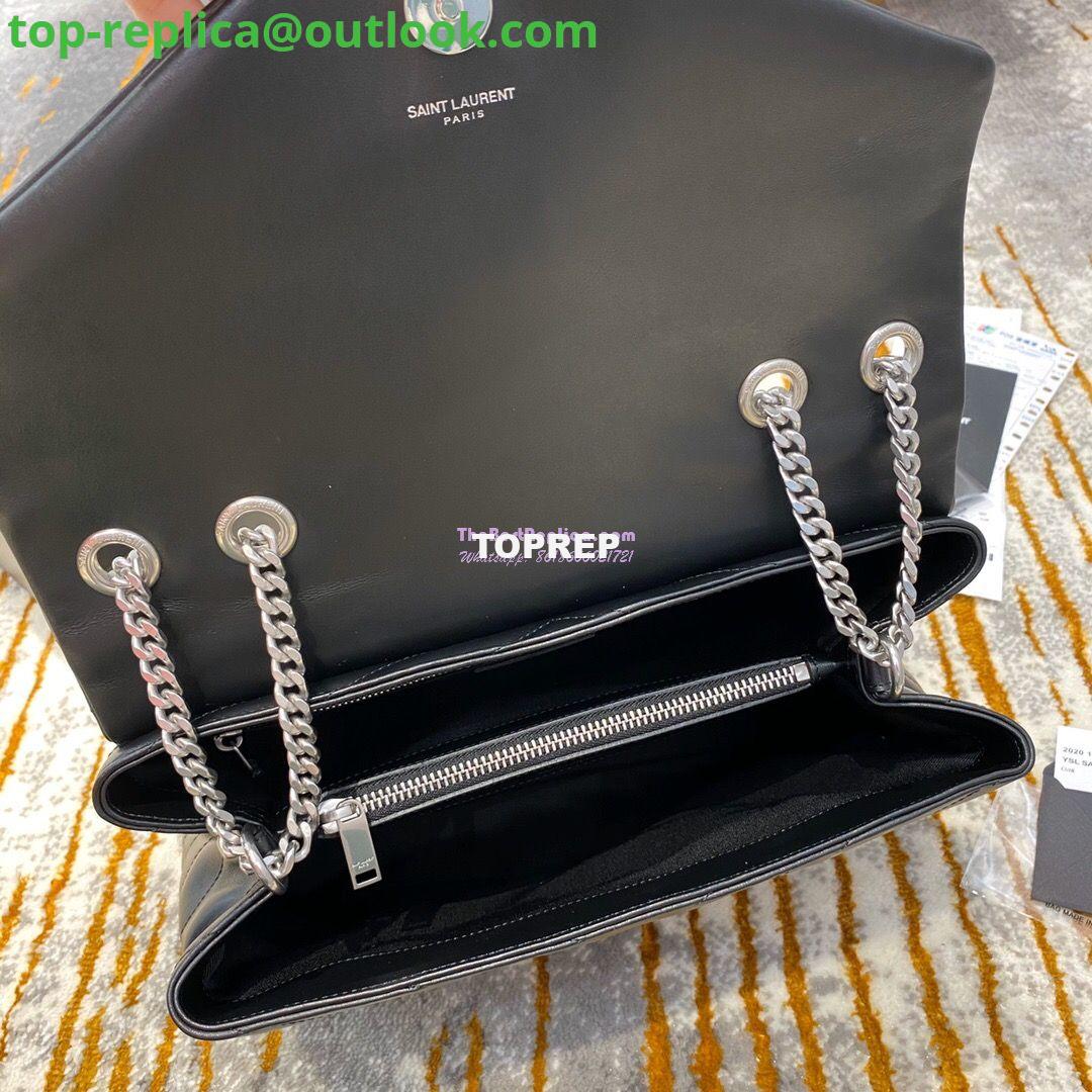 Replica YSL Saint Laurent Medium Loulou Bag In Black "Y" Matelassé Leather 459749 Silver Hardware 8 Replica YSL Saint Laurent Medium Loulou Bag In Black "Y" Matelassé Leather 459749 Silver Hardware 8