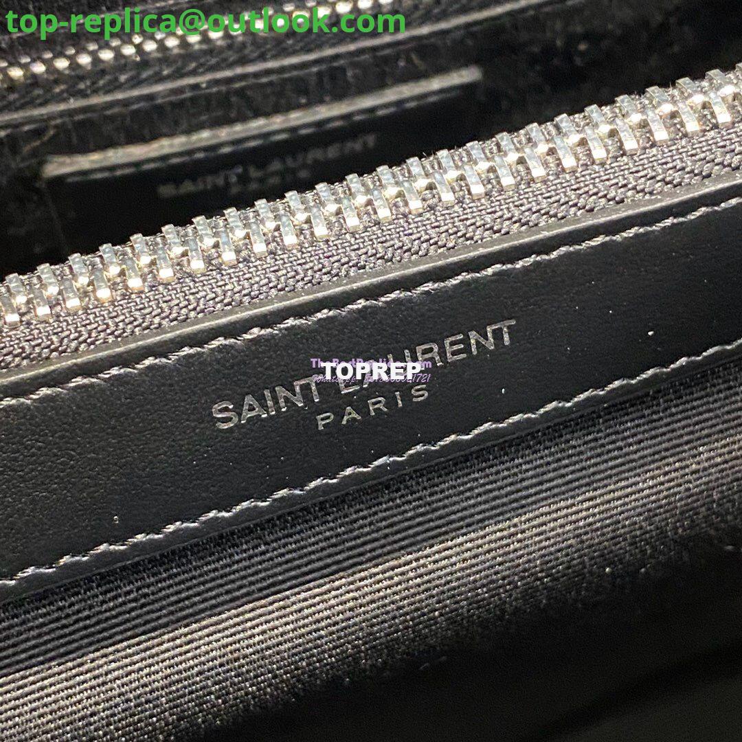 Replica YSL Saint Laurent Medium Loulou Bag In Black "Y" Matelassé Leather 459749 Silver Hardware 9 Replica YSL Saint Laurent Medium Loulou Bag In Black "Y" Matelassé Leather 459749 Silver Hardware 9