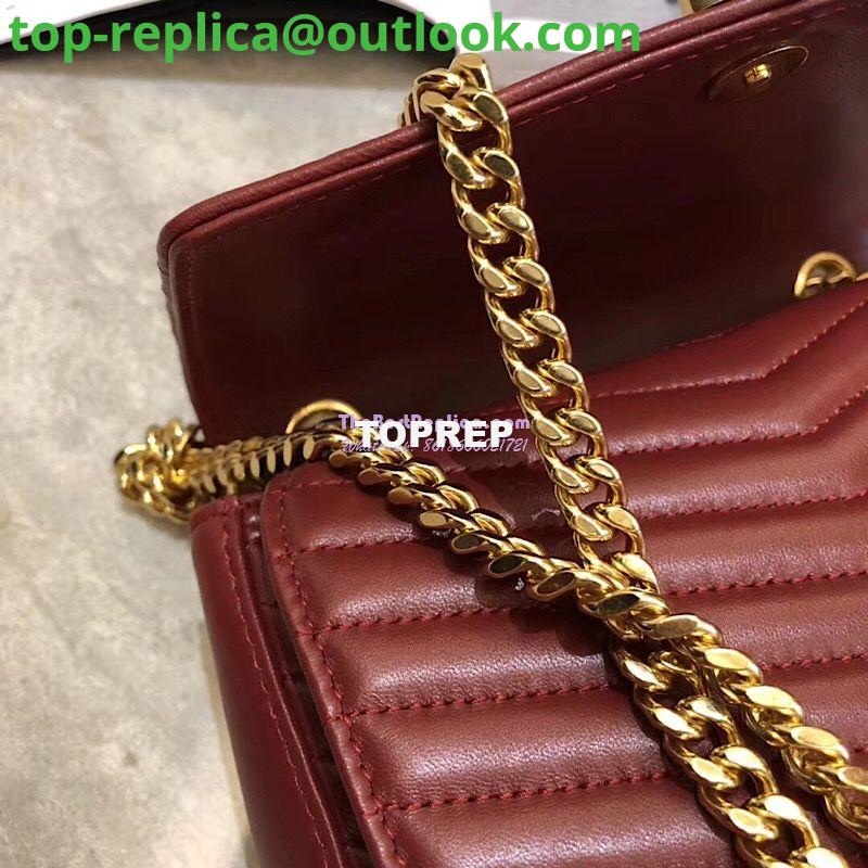 Replica YSL Saint Laurent Sulpice Small In Matelassé Leather Dark Red 8 Replica YSL Saint Laurent Sulpice Small In Matelassé Leather Dark Red 8