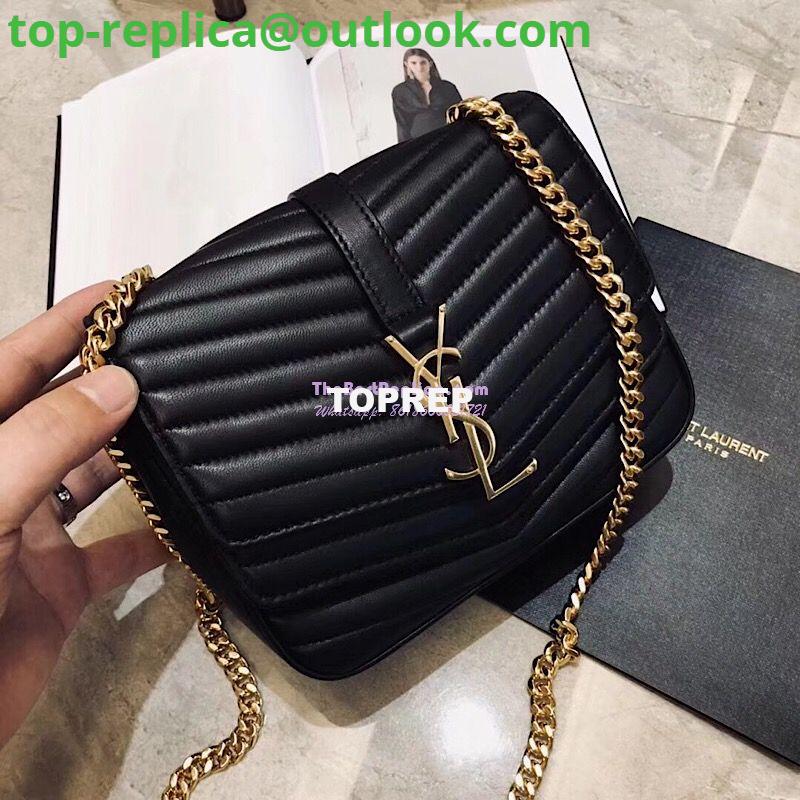 Replica YSL Saint Laurent Sulpice Small In Matelassé Leather Black Replica YSL Saint Laurent Sulpice Small In Matelassé Leather Black