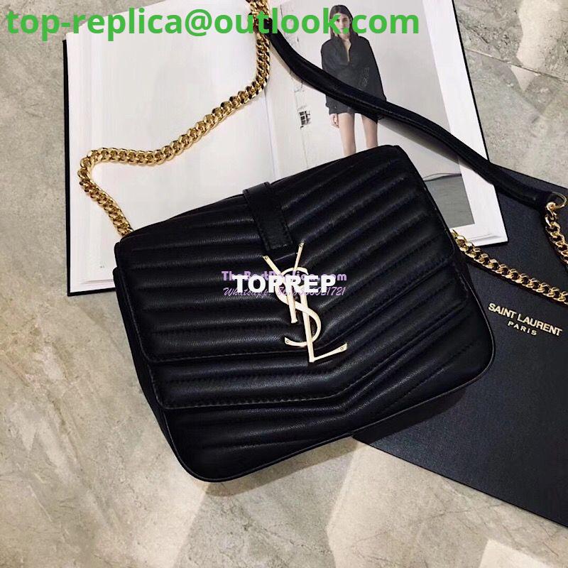 Replica YSL Saint Laurent Sulpice Small In Matelassé Leather Black 2 Replica YSL Saint Laurent Sulpice Small In Matelassé Leather Black 2