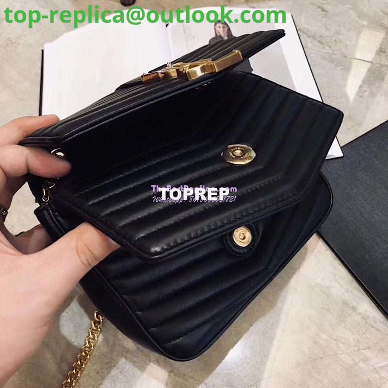 Replica YSL Saint Laurent Sulpice Small In Matelassé Leather Black 5 Replica YSL Saint Laurent Sulpice Small In Matelassé Leather Black 5