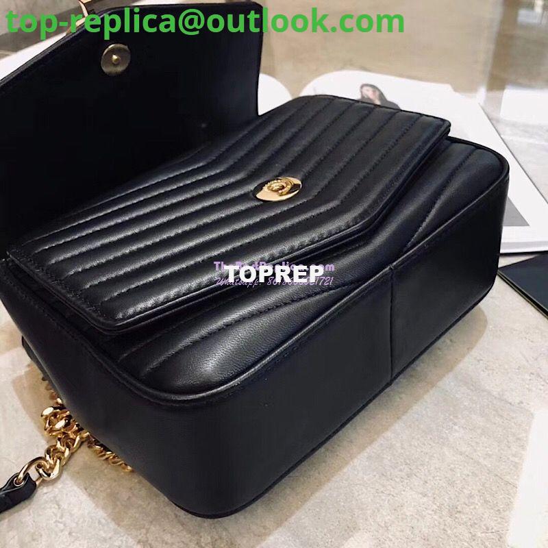 Replica YSL Saint Laurent Sulpice Small In Matelassé Leather Black 6 Replica YSL Saint Laurent Sulpice Small In Matelassé Leather Black 6