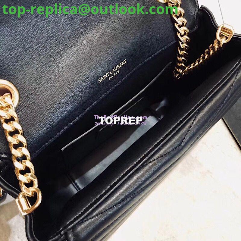 Replica YSL Saint Laurent Sulpice Small In Matelassé Leather Black 8 Replica YSL Saint Laurent Sulpice Small In Matelassé Leather Black 8