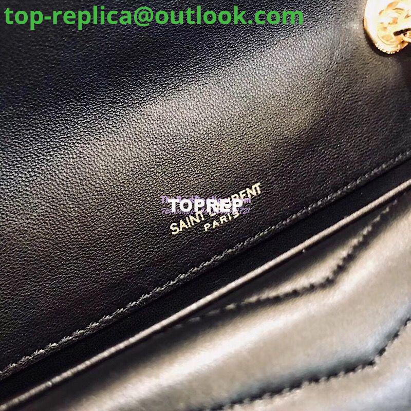 Replica YSL Saint Laurent Sulpice Small In Matelassé Leather Black 9 Replica YSL Saint Laurent Sulpice Small In Matelassé Leather Black 9