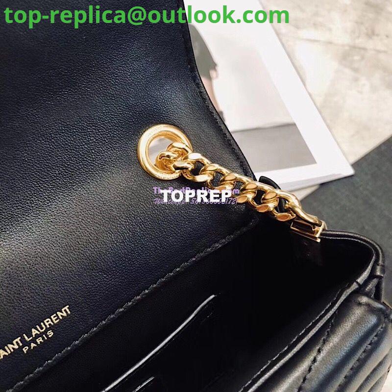 Replica YSL Saint Laurent Sulpice Small In Matelassé Leather Black 10 Replica YSL Saint Laurent Sulpice Small In Matelassé Leather Black 10