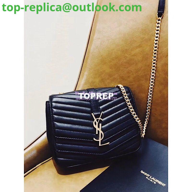 Replica YSL Saint Laurent Sulpice Small In Matelassé Leather Black 12 Replica YSL Saint Laurent Sulpice Small In Matelassé Leather Black 12