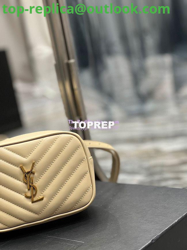 Replica YSL Saint Laurent Lou Belt Bag In Quilted Leather Nude 4 Replica YSL Saint Laurent Lou Belt Bag In Quilted Leather Nude 4