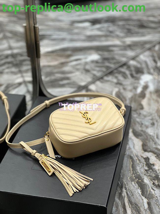Replica YSL Saint Laurent Lou Belt Bag In Quilted Leather Nude 5 Replica YSL Saint Laurent Lou Belt Bag In Quilted Leather Nude 5
