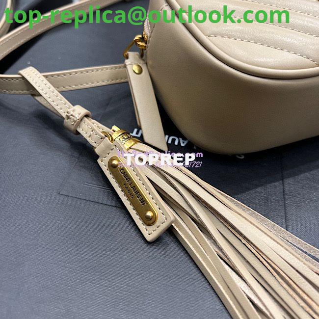 Replica YSL Saint Laurent Lou Belt Bag In Quilted Leather Nude 7 Replica YSL Saint Laurent Lou Belt Bag In Quilted Leather Nude 7