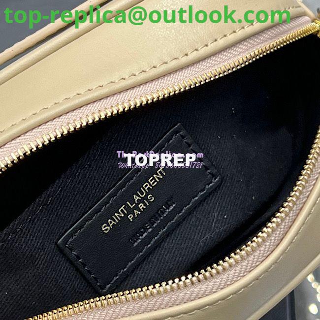 Replica YSL Saint Laurent Lou Belt Bag In Quilted Leather Nude 8 Replica YSL Saint Laurent Lou Belt Bag In Quilted Leather Nude 8