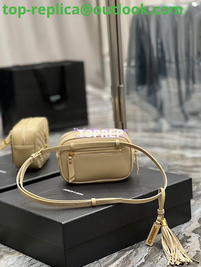 Replica YSL Saint Laurent Lou Belt Bag In Quilted Leather Nude 10 Replica YSL Saint Laurent Lou Belt Bag In Quilted Leather Nude 10