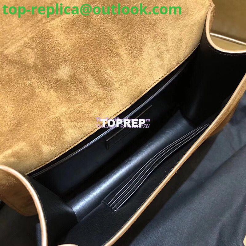 Replica YSL Saint Laurent Small Spontini Satchel in Suede leather 512853 8 Replica YSL Saint Laurent Small Spontini Satchel in Suede leather 512853 8