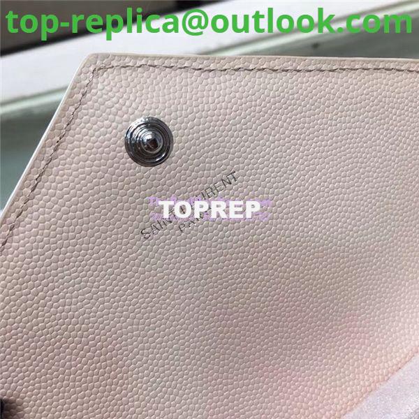 Replica YSL Saint Laurent Monogram Chain Wallet Grain De Poudre Rose in Rose Hardware 7 Replica YSL Saint Laurent Monogram Chain Wallet Grain De Poudre Rose in Rose Hardware 7