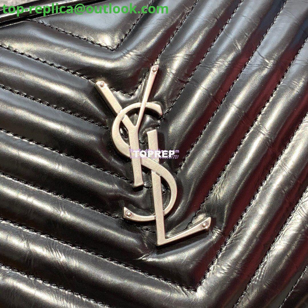 Replica YSL Saint Laurent Lou Camera Bag in quilted Black moroder Leather 468537 4 Replica YSL Saint Laurent Lou Camera Bag in quilted Black moroder Leather 468537 4