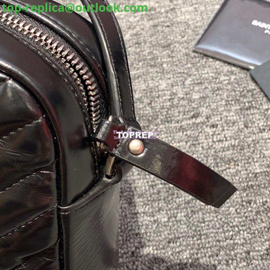 Replica YSL Saint Laurent Lou Camera Bag in quilted Black moroder Leather 468537 8 Replica YSL Saint Laurent Lou Camera Bag in quilted Black moroder Leather 468537 8