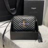 Replica YSL Saint Laurent Lou Camera Bag in quilted Black moroder Leather 468537 11 Replica YSL Saint Laurent Lou Camera Bag in quilted Black moroder Leather 468537 11