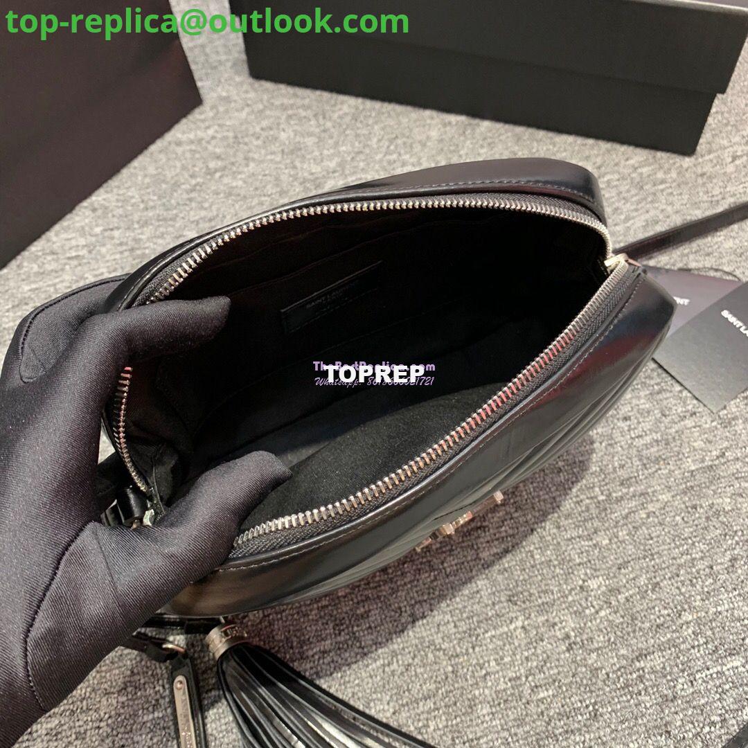 Replica YSL Saint Laurent Lou Camera Bag in quilted Black moroder Leather 468537 9 Replica YSL Saint Laurent Lou Camera Bag in quilted Black moroder Leather 468537 9